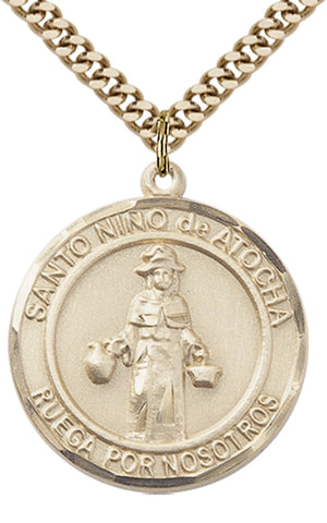 Nino de Atocha Pendant - 24" Chain Necklace