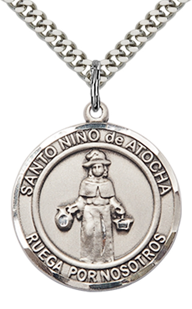 Nino de Atocha Pendant - 24" Chain Necklace