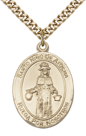 Nino de Atocha Pendant - 24" Chain Necklace