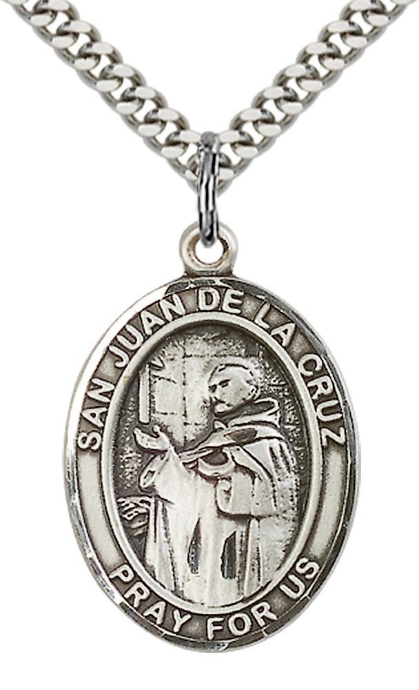 San Juan de la Cruz Pendant - 24" Chain Necklace