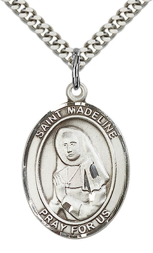 Saint Madeline Sophie Barat Pendant - 24" Chain Necklace