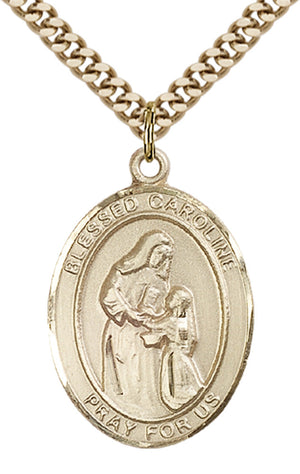 Blessed Caroline Gerhardinger Pendant Necklace