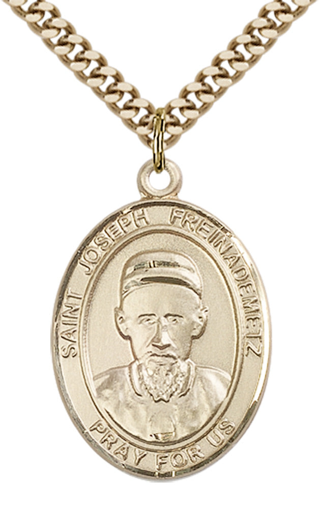 Saint Joseph Freinademetz Pendant - 24" Chain Necklace