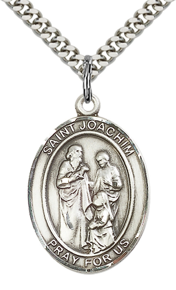 Saint Joachim Pendant - 24" Chain Necklace