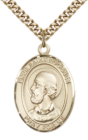 Pope St Eugene I Pendant Necklace