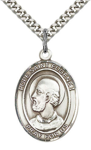 Pope St Eugene I Pendant Necklace