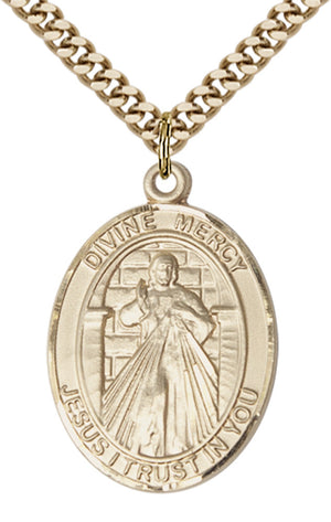 Divine Mercy Pendant Necklace