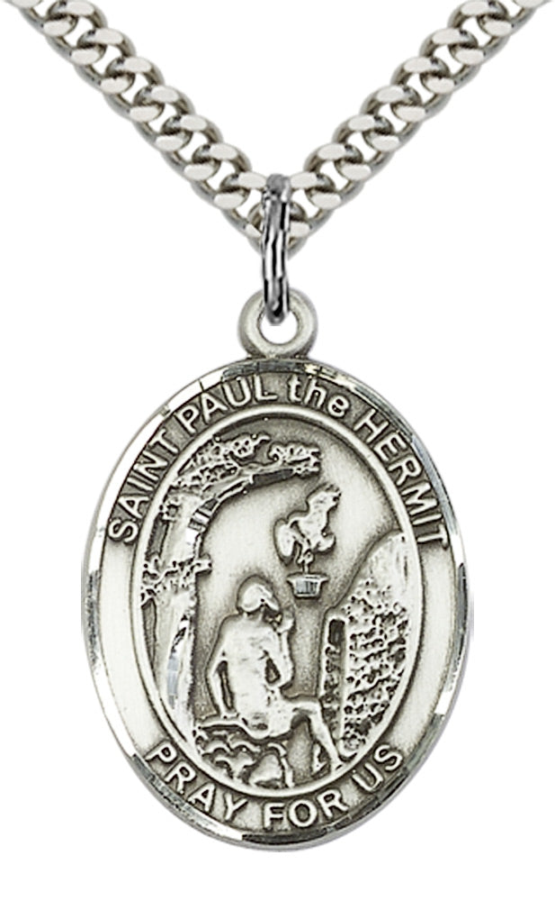 Paul the Hermit Pendant Necklace