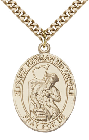 Blessed Herman the Cripple Pendant Necklace