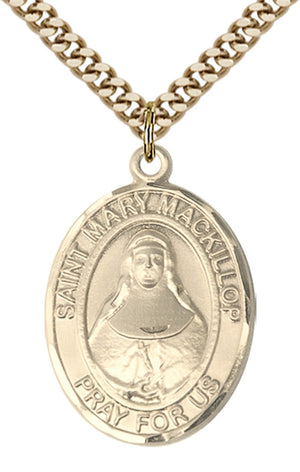 Saint Mary Mackillop Pendant - 24" Chain Necklace