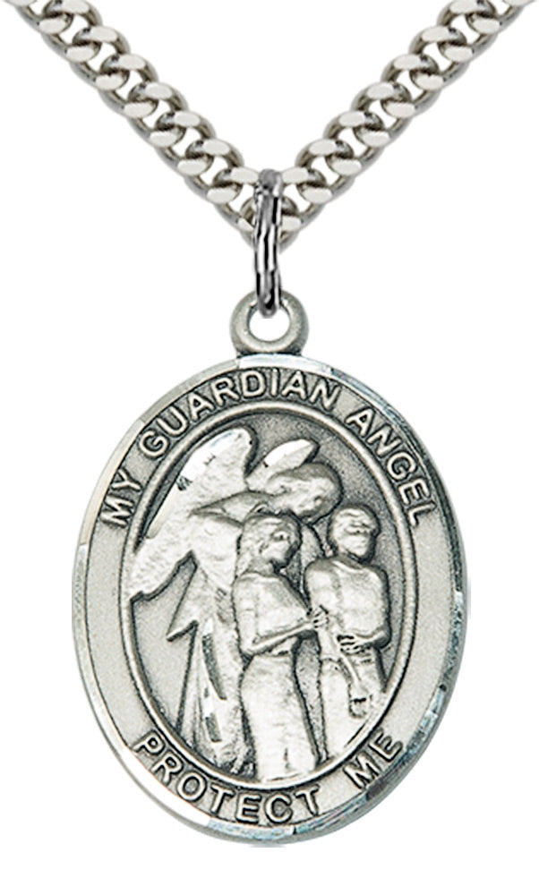Guardian Angel w/Children Pendant
