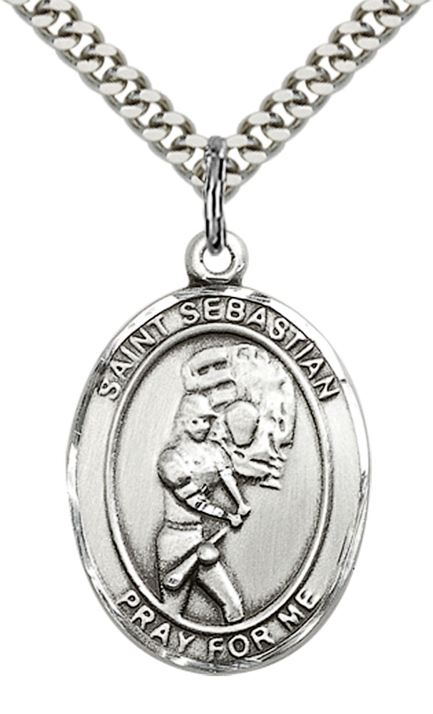 Saint Sebastian Softball Pendant