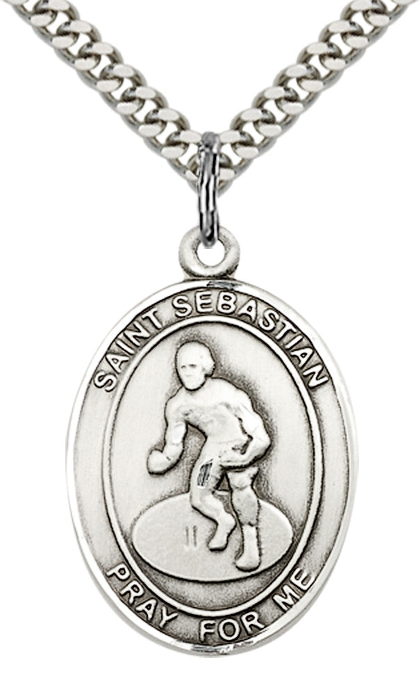 Saint Sebastian Wrestling Pendant