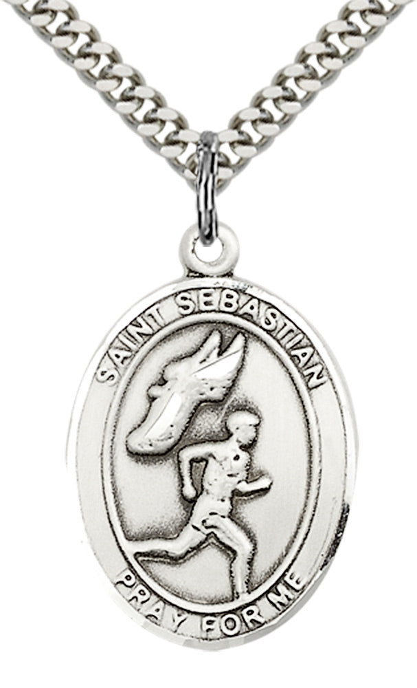 Saint Sebastian Track and Field Pendant