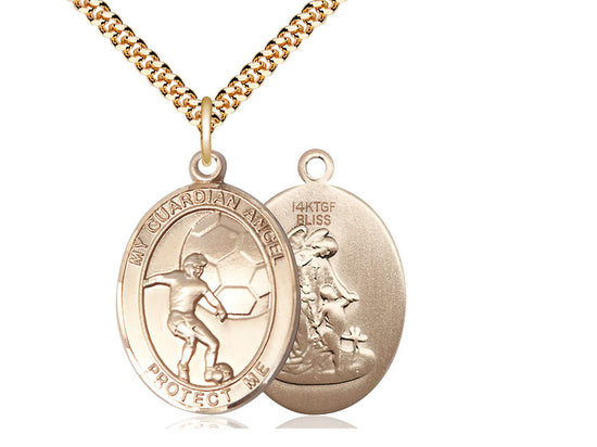 Guardian Angel Soccer Pendant